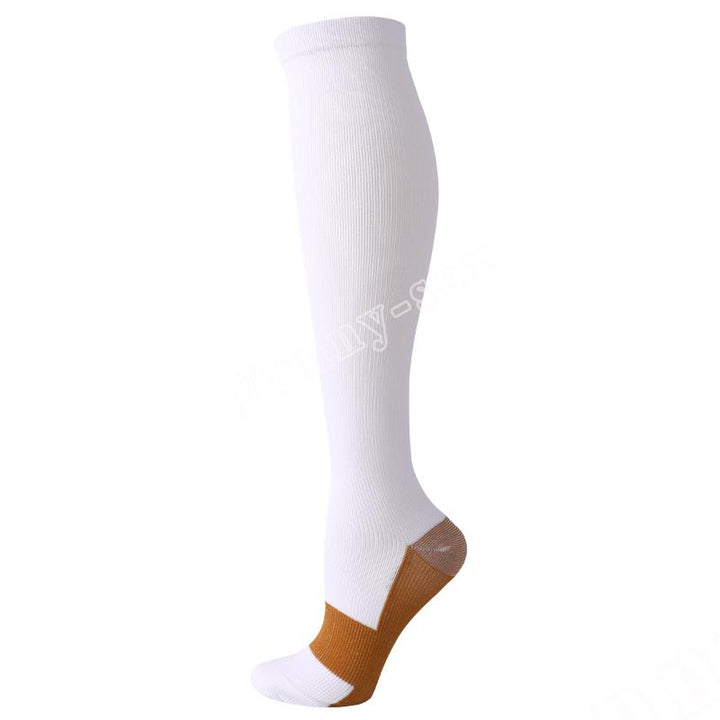 Chaussettes de Compression Premium pour Hommes et Femmes – Chaussettes Élastiques de Sport, de Course, de Randonnée, de Grossesse et de Vol pour Varices, Jambes Gonflées, Soutien au Marathon
