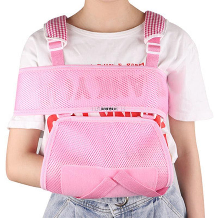 Écharpe de bras pour enfants premium pour immobilisation de l'avant-bras et de l'épaule fracturés - Support ajustable, respirant et sans latex pour le confort et la récupération (tailles XXS, XS)
