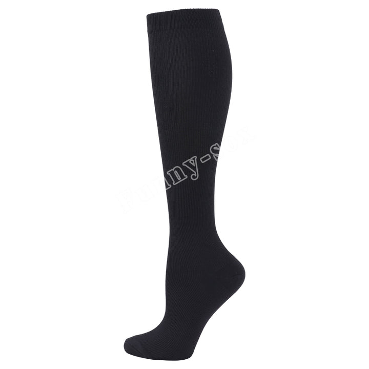Chaussettes de Compression Premium pour Hommes et Femmes – Chaussettes Élastiques de Sport, de Course, de Randonnée, de Grossesse et de Vol pour Varices, Jambes Gonflées, Soutien au Marathon