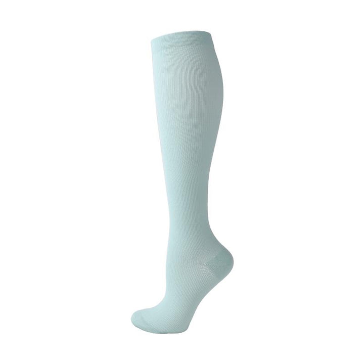 Chaussettes de Compression Premium pour Hommes et Femmes – Chaussettes Élastiques de Sport, de Course, de Randonnée, de Grossesse et de Vol pour Varices, Jambes Gonflées, Soutien au Marathon