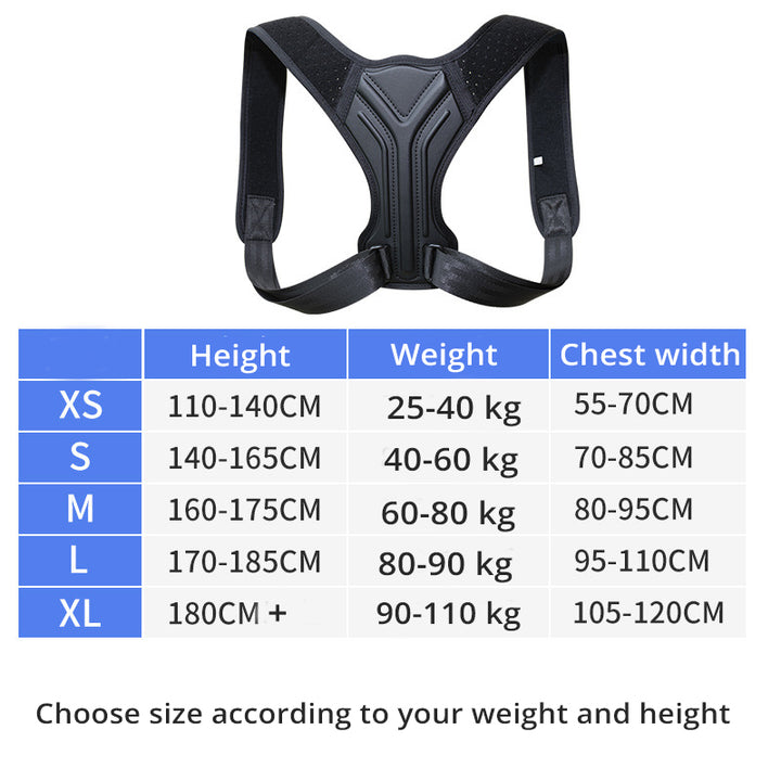 Premium Adjustable Back Posture Corrector Belt for Posture Support & Alignment – Anti-Camel Correction, Breathable Design,  