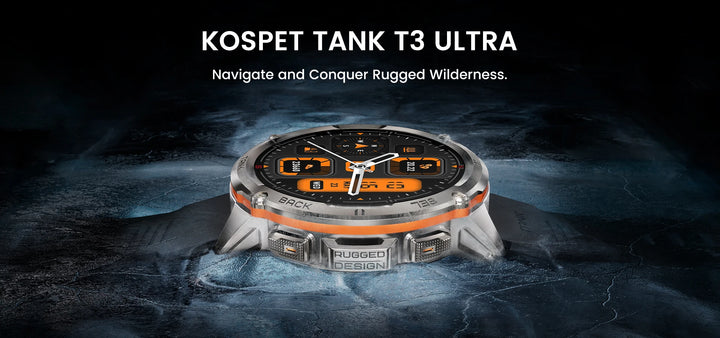 Montre intelligente GPS Ultra Premium pour hommes, tracker de fitness AMOLED 470mAh, Bluetooth, montre numérique avec AOD, moniteur de fréquence cardiaque, tracker d'activité et plus.