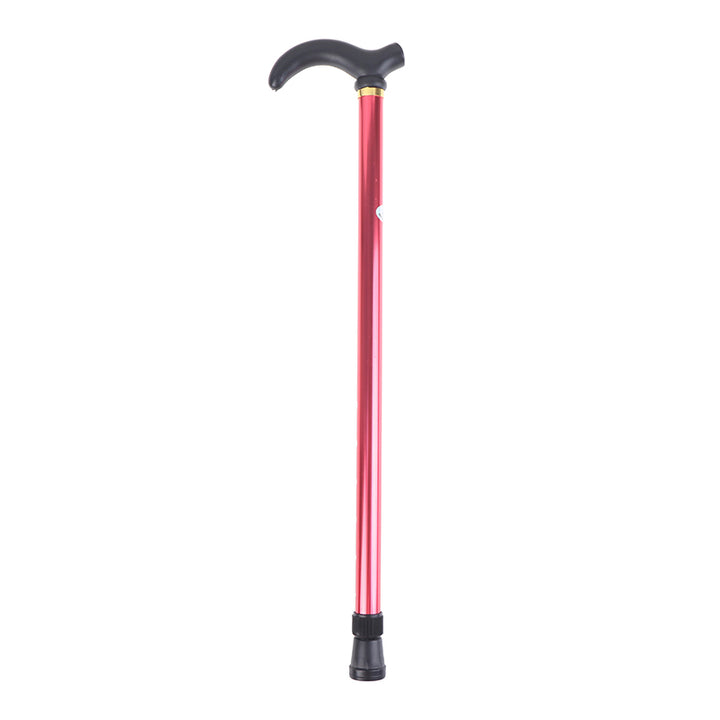 Canne de marche réglable premium – béquille anti-dérapante et anti-choc en 2 sections pour seniors, en alliage d'aluminium léger, base en caoutchouc antidérapante, hauteur réglable de 75 à 90 cm pour la randonnée et le soutien quotidien