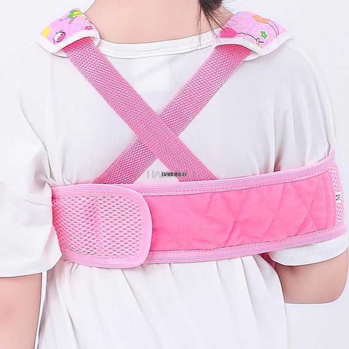 Écharpe de bras pour enfants premium pour immobilisation de l'avant-bras et de l'épaule fracturés - Support ajustable, respirant et sans latex pour le confort et la récupération (tailles XXS, XS)