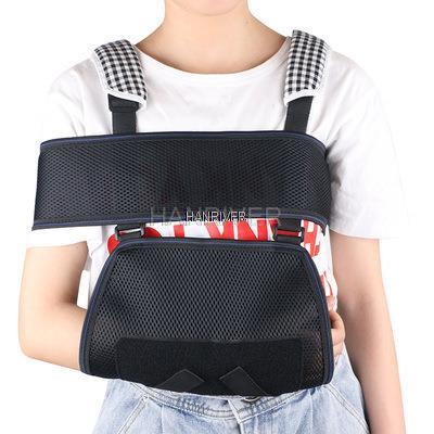 Écharpe de bras pour enfants premium pour immobilisation de l'avant-bras et de l'épaule fracturés - Support ajustable, respirant et sans latex pour le confort et la récupération (tailles XXS, XS)