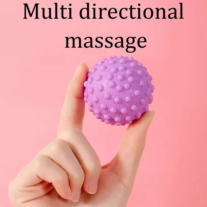 Premium TPE Trigger Point Massage Ball - Yoga, Foot & Leg Acupoint Roller for Muscle Relaxation, 5cm Diameter, Lightweight