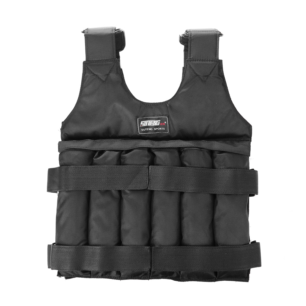 Premium Adjustable Weight Vest for Running, Jogging & Workout – 3kg, 15kg, 35kg Options, Fitness Exercise Jacket with Secure 
