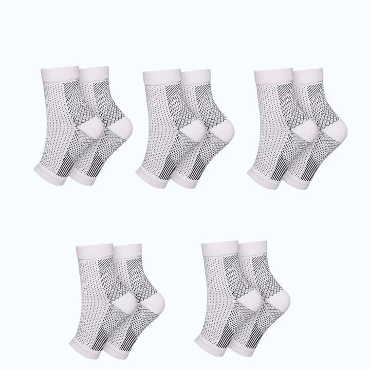 Manchons de Compression Premium pour Cheville – Attelle Sportive Respirante pour Hommes et Femmes, Protection pour la Course et en Extérieur, 1/3/5 Paires, Ajustement Réglable, Support Confortable