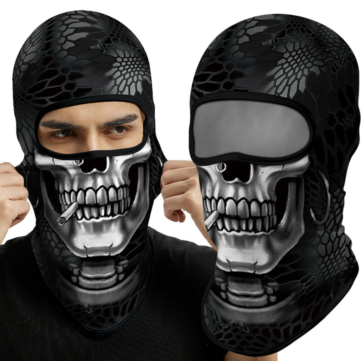 Masque de ski balaclava intégral premium – Hiver réchauffant pour le cyclisme, la moto, le snowboard, doublure de casque, protection UV, tissu Coolmax à séchage rapide pour hommes et activités de plein air