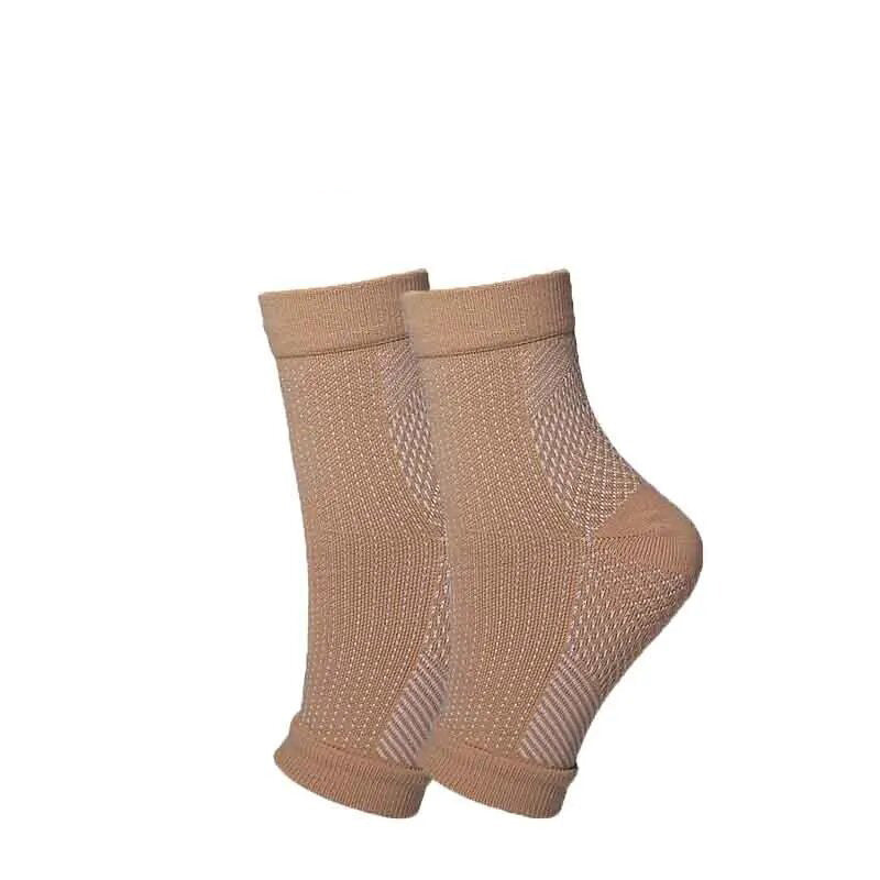 Manchons de Compression Premium pour Cheville – Attelle Sportive Respirante pour Hommes et Femmes, Protection pour la Course et en Extérieur, 1/3/5 Paires, Ajustement Réglable, Support Confortable