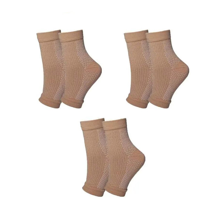 Manchons de Compression Premium pour Cheville – Attelle Sportive Respirante pour Hommes et Femmes, Protection pour la Course et en Extérieur, 1/3/5 Paires, Ajustement Réglable, Support Confortable