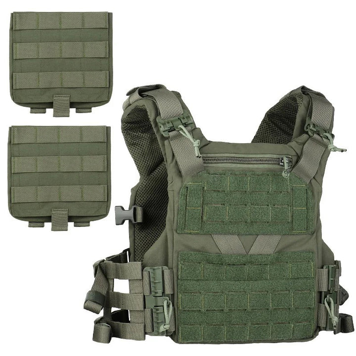 Premium Tactical Hunting Vest – Outdoor K19 Plate Carrier with MOLLE, Quick Release & Adjustable Cummerbund, Airsoft & 