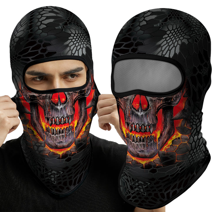 Masque de ski balaclava intégral premium – Hiver réchauffant pour le cyclisme, la moto, le snowboard, doublure de casque, protection UV, tissu Coolmax à séchage rapide pour hommes et activités de plein air