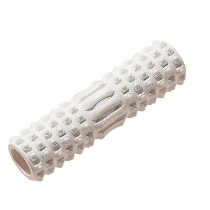 Rouleau de mousse premium pour massage musculaire – Outil d'étirement de yoga et de Pilates à densité moyenne, idéal pour le dos, les jambes, les bras et les hanches, rouleau corporel en profondeur pour la remise en forme et la récupération