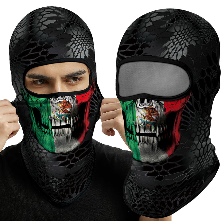 Masque de ski balaclava intégral premium – Hiver réchauffant pour le cyclisme, la moto, le snowboard, doublure de casque, protection UV, tissu Coolmax à séchage rapide pour hommes et activités de plein air