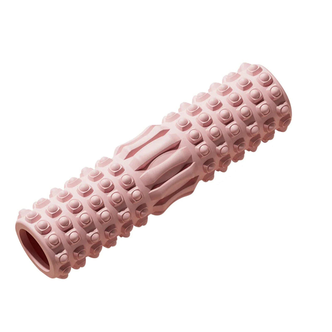 Rouleau de mousse premium pour massage musculaire – Outil d'étirement de yoga et de Pilates à densité moyenne, idéal pour le dos, les jambes, les bras et les hanches, rouleau corporel en profondeur pour la remise en forme et la récupération