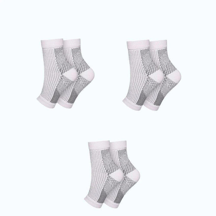 Manchons de Compression Premium pour Cheville – Attelle Sportive Respirante pour Hommes et Femmes, Protection pour la Course et en Extérieur, 1/3/5 Paires, Ajustement Réglable, Support Confortable
