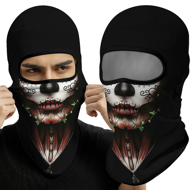 Masque de ski balaclava intégral premium – Hiver réchauffant pour le cyclisme, la moto, le snowboard, doublure de casque, protection UV, tissu Coolmax à séchage rapide pour hommes et activités de plein air