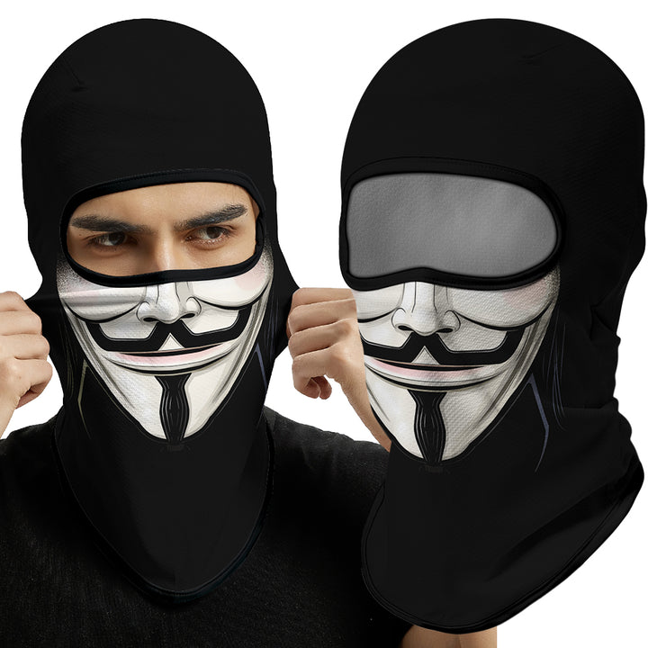 Masque de ski balaclava intégral premium – Hiver réchauffant pour le cyclisme, la moto, le snowboard, doublure de casque, protection UV, tissu Coolmax à séchage rapide pour hommes et activités de plein air