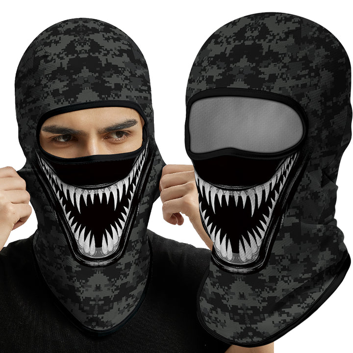 Masque de ski balaclava intégral premium – Hiver réchauffant pour le cyclisme, la moto, le snowboard, doublure de casque, protection UV, tissu Coolmax à séchage rapide pour hommes et activités de plein air