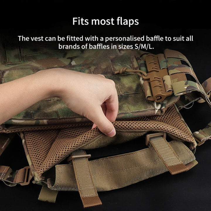 Premium Tactical Hunting Vest – Outdoor K19 Plate Carrier with MOLLE, Quick Release & Adjustable Cummerbund, Airsoft & 