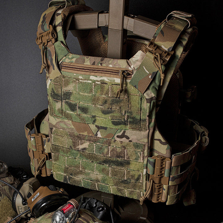 Premium Tactical Hunting Vest – Outdoor K19 Plate Carrier with MOLLE, Quick Release & Adjustable Cummerbund, Airsoft & 