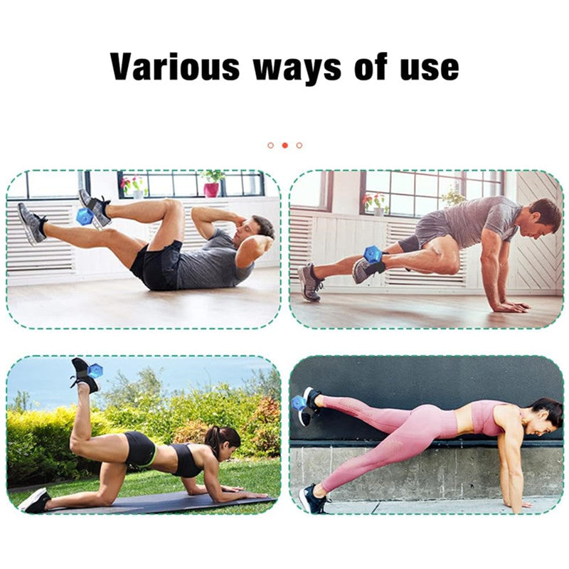 Premium Dumbbell Ankle Straps – Adjustable Foot Bands for Tibialis Training, Leg Strengthening, Weight Lifting, Fitness