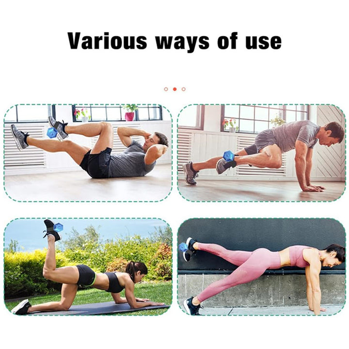 Premium Dumbbell Ankle Straps – Adjustable Foot Bands for Tibialis Training, Leg Strengthening, Weight Lifting, Fitness
