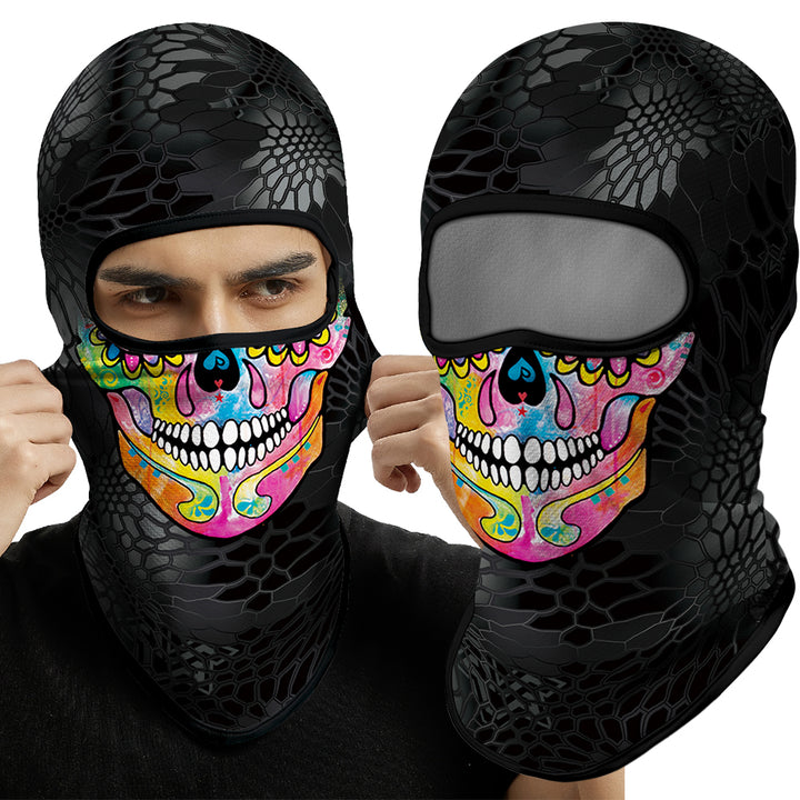 Masque de ski balaclava intégral premium – Hiver réchauffant pour le cyclisme, la moto, le snowboard, doublure de casque, protection UV, tissu Coolmax à séchage rapide pour hommes et activités de plein air