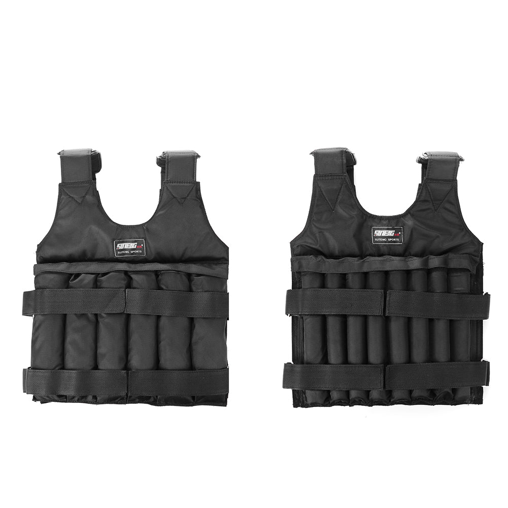 Premium Adjustable Weight Vest for Running, Jogging & Workout – 3kg, 15kg, 35kg Options, Fitness Exercise Jacket with Secure 