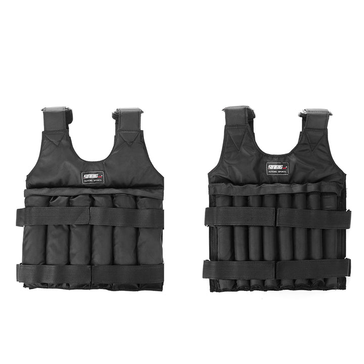 Premium Adjustable Weight Vest for Running, Jogging & Workout – 3kg, 15kg, 35kg Options, Fitness Exercise Jacket with Secure 