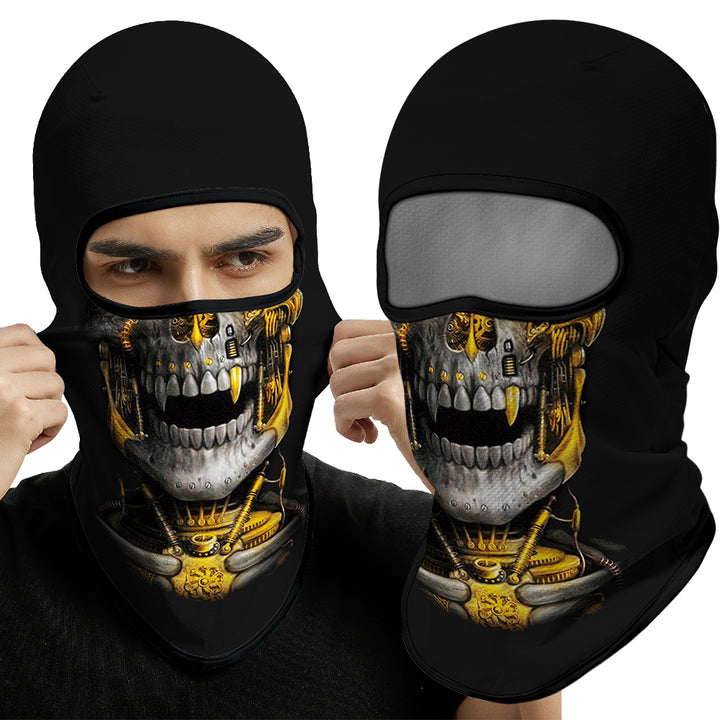 Masque de ski balaclava intégral premium – Hiver réchauffant pour le cyclisme, la moto, le snowboard, doublure de casque, protection UV, tissu Coolmax à séchage rapide pour hommes et activités de plein air