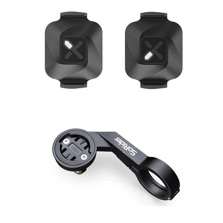 Capteur de Vitesse et de Cadence Premium pour le Cyclisme – Moniteur de Fréquence Cardiaque X2, Support pour Ordinateur de Vélo S1, Compatibilité GPS pour GARMIN, iGPSPORT, Bryton, et Plus
