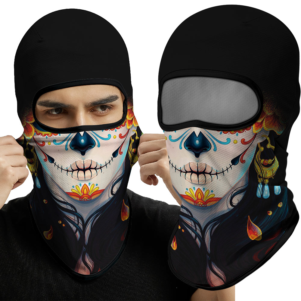 Masque de ski balaclava intégral premium – Hiver réchauffant pour le cyclisme, la moto, le snowboard, doublure de casque, protection UV, tissu Coolmax à séchage rapide pour hommes et activités de plein air