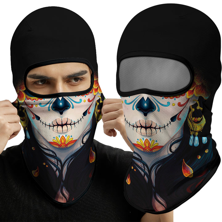Masque de ski balaclava intégral premium – Hiver réchauffant pour le cyclisme, la moto, le snowboard, doublure de casque, protection UV, tissu Coolmax à séchage rapide pour hommes et activités de plein air