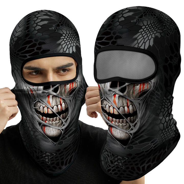 Masque de ski balaclava intégral premium – Hiver réchauffant pour le cyclisme, la moto, le snowboard, doublure de casque, protection UV, tissu Coolmax à séchage rapide pour hommes et activités de plein air