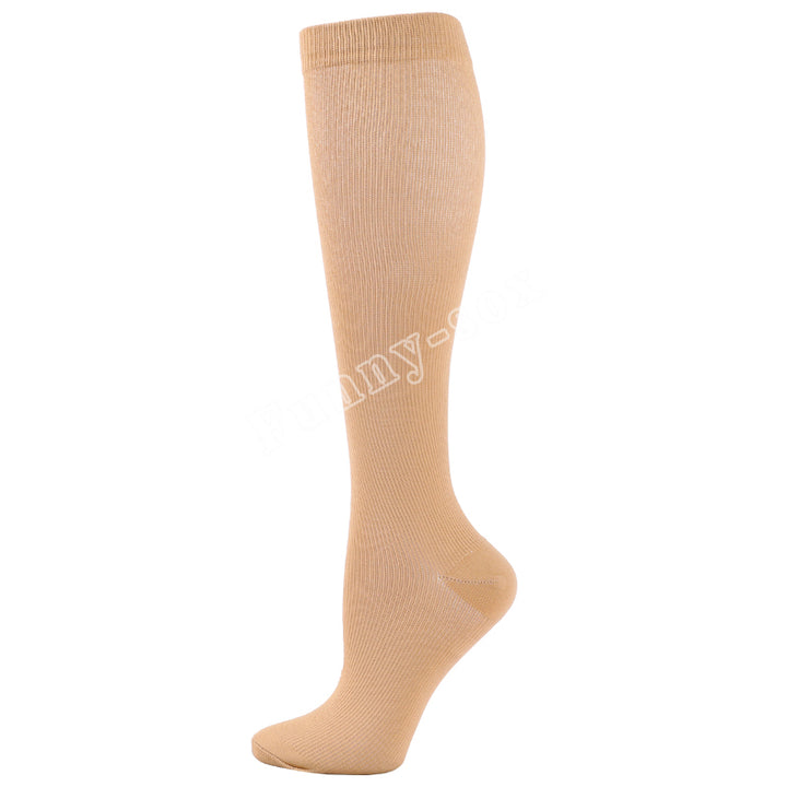 Chaussettes de Compression Premium pour Hommes et Femmes – Chaussettes Élastiques de Sport, de Course, de Randonnée, de Grossesse et de Vol pour Varices, Jambes Gonflées, Soutien au Marathon