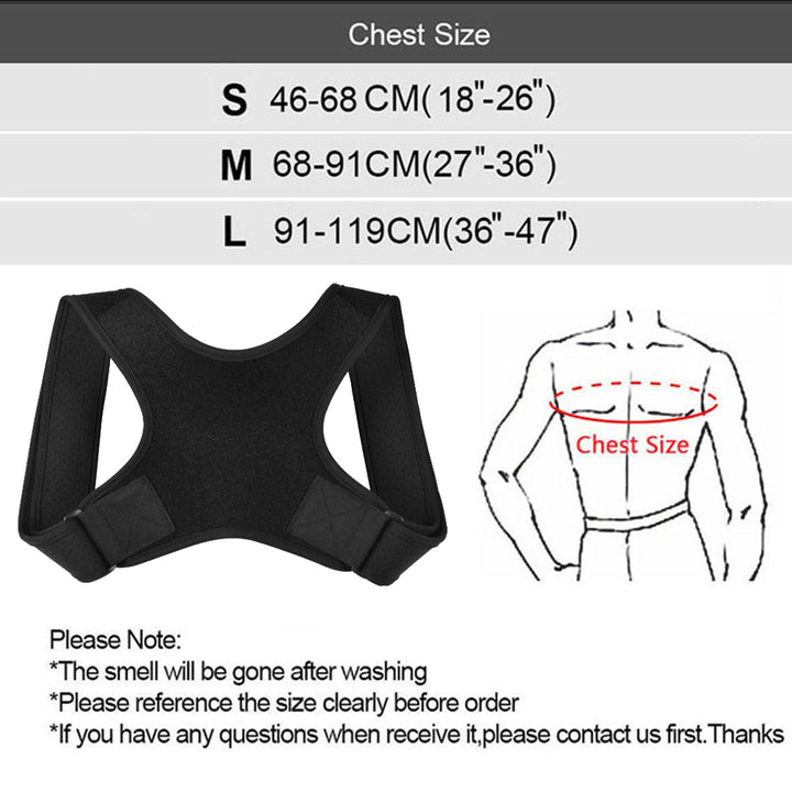 Premium Adjustable Back Posture Corrector Belt for Posture Support & Alignment – Anti-Camel Correction, Breathable Design,  