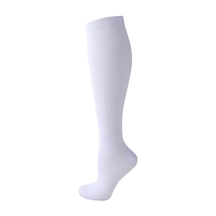 Chaussettes de Compression Premium pour Hommes et Femmes – Chaussettes Élastiques de Sport, de Course, de Randonnée, de Grossesse et de Vol pour Varices, Jambes Gonflées, Soutien au Marathon