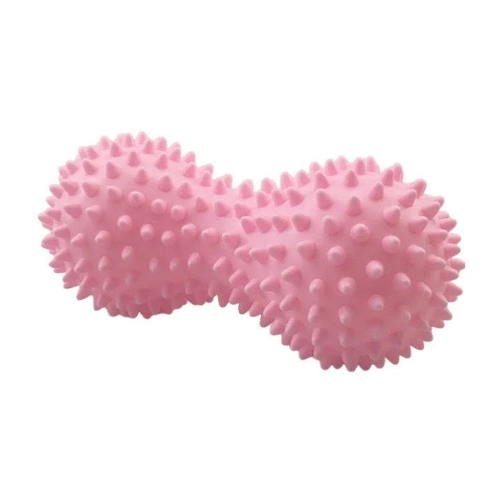 Premium Peanut Tip Massage Ball for Muscle Relief, Plantar Fasciitis, Arthritis, Shoulder Pain, and Sole Tension - Fitness and Yoga Therapy Ball